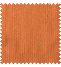 Orange color solid vertical texture straight stripes patterns designless surface with thick background polyester main curtain